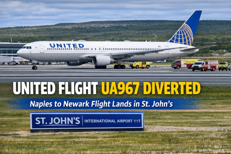 United Flight UA967 Diverted