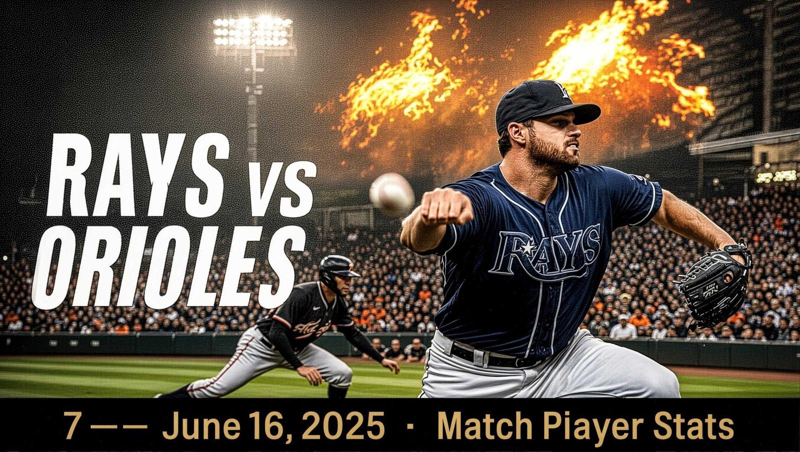 Tampa Bay Rays vs Baltimore Orioles Match Player Stats
