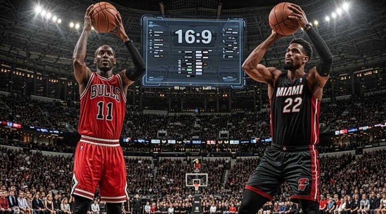 Chicago Bulls vs Miami Heat Match Player Stats