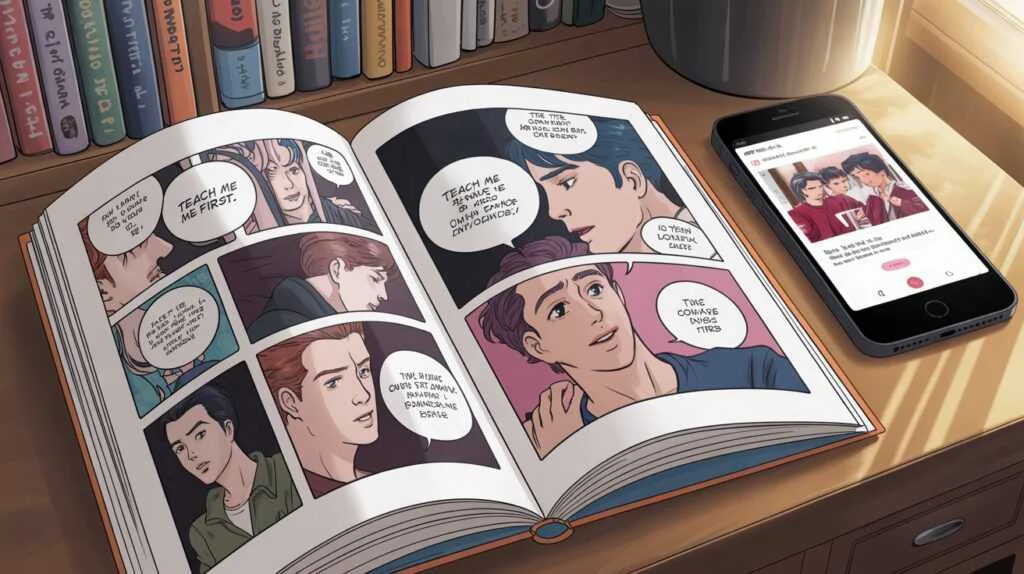 Teach Me First Comic