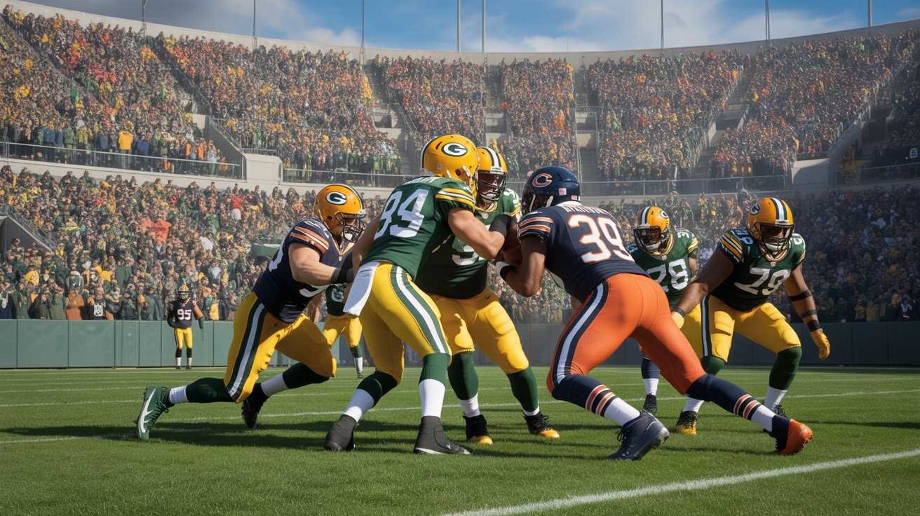 Green Bay Packers vs Chicago Bears Match Player Stats