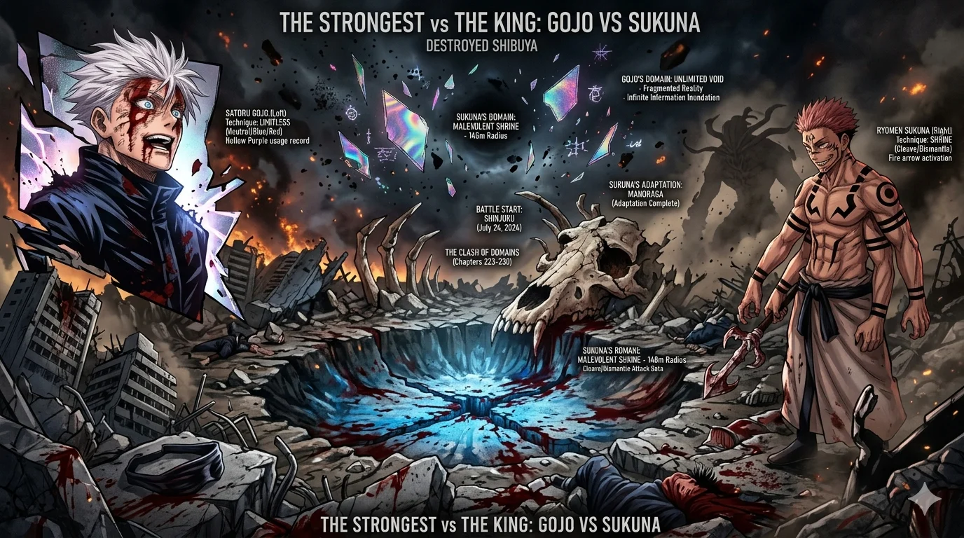 gojo vs sukuna