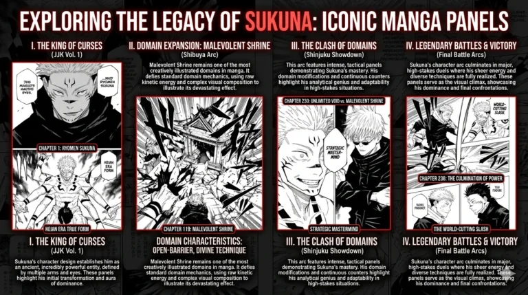 Sukuna Manga Panels
