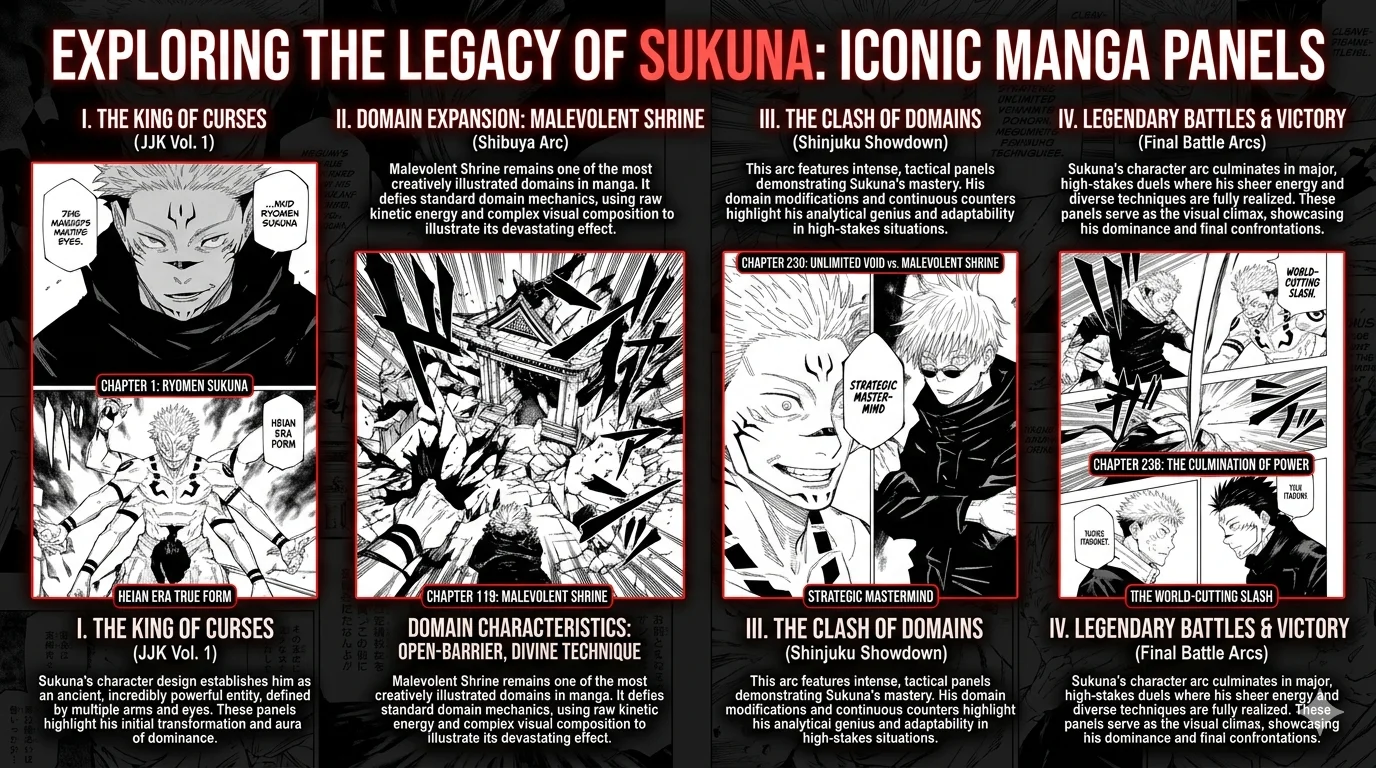 Sukuna Manga Panels