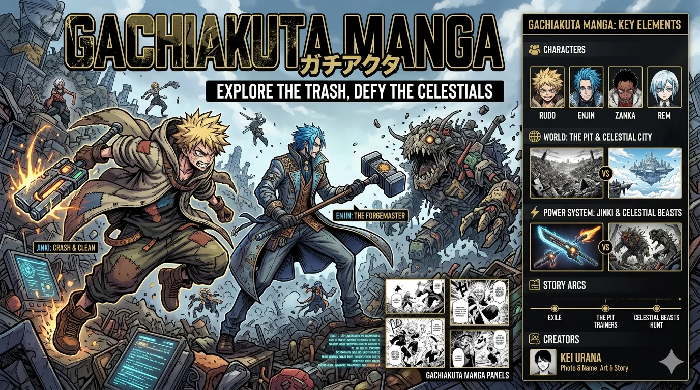 gachiakuta manga