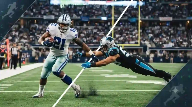 Dallas Cowboys vs Carolina Panthers Match Player Stats